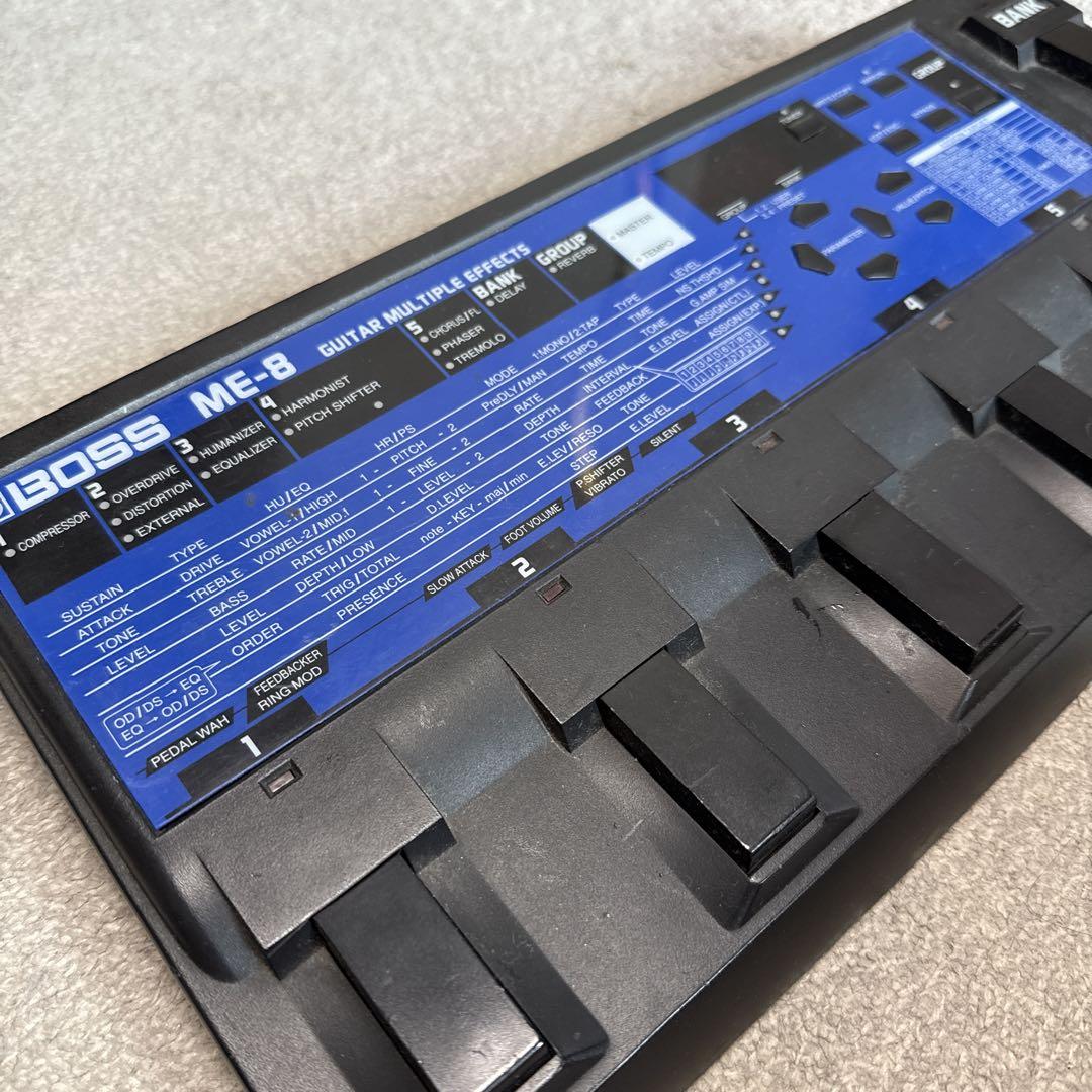 BOSS ME-8 エレキギターマルチエフェクター 動作確認済み Amazon | BOSS ME-8 | マルチエフェクター | 楽器・音響機器