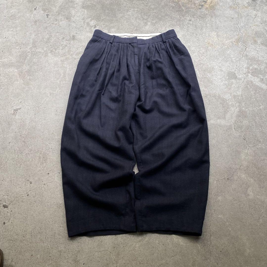 90s Paul Smith capri gather trousers