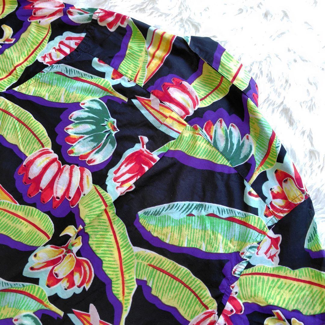 ✨超名作ブラックバナナ✨Patagonia★パタロハ★L★アロハシャツ★極美品