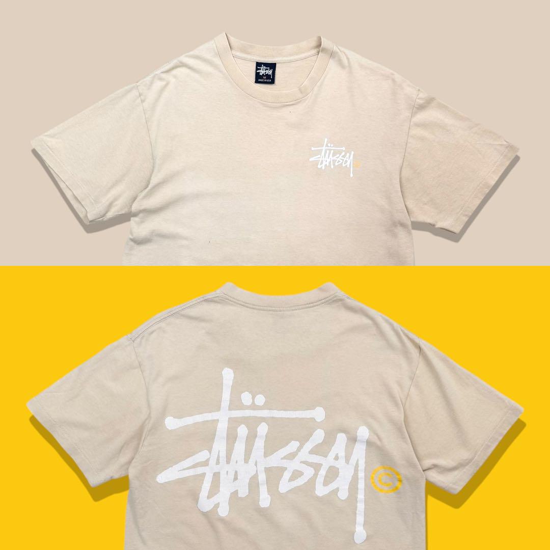90s USA製 stussy オールドステューシー Tシャツ ショーンフォント