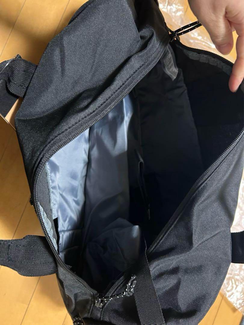 THE NORTH FACE ボストンバッグ 黒 32L肩掛け紐付き - メルカリ