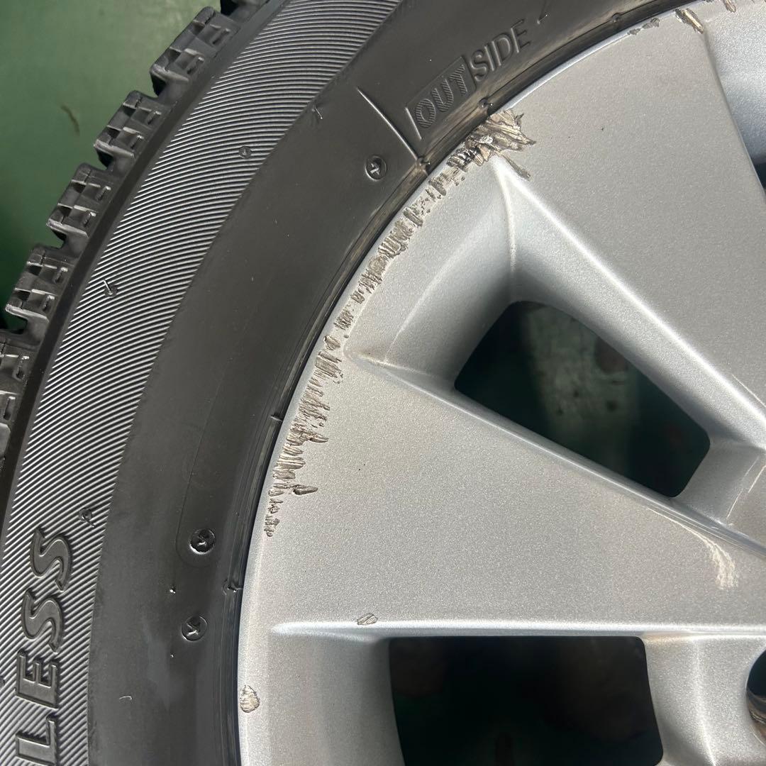 中古スタッドレス　スズキワゴンR純正　155/65R14ブリヂストン4本セット