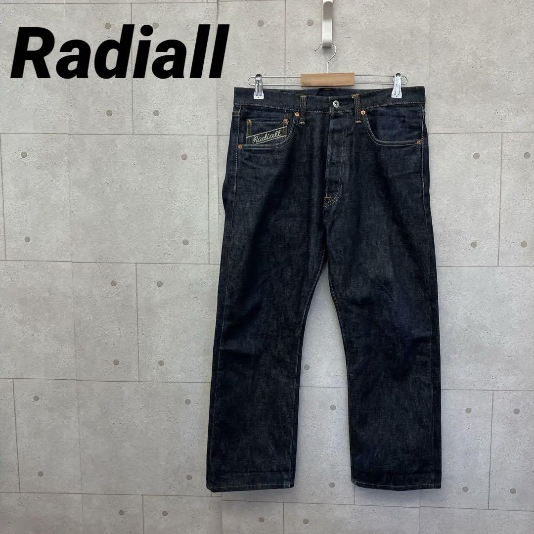 Radiall ラディアル ルード デニム ボタンフライ インディゴ メンズL