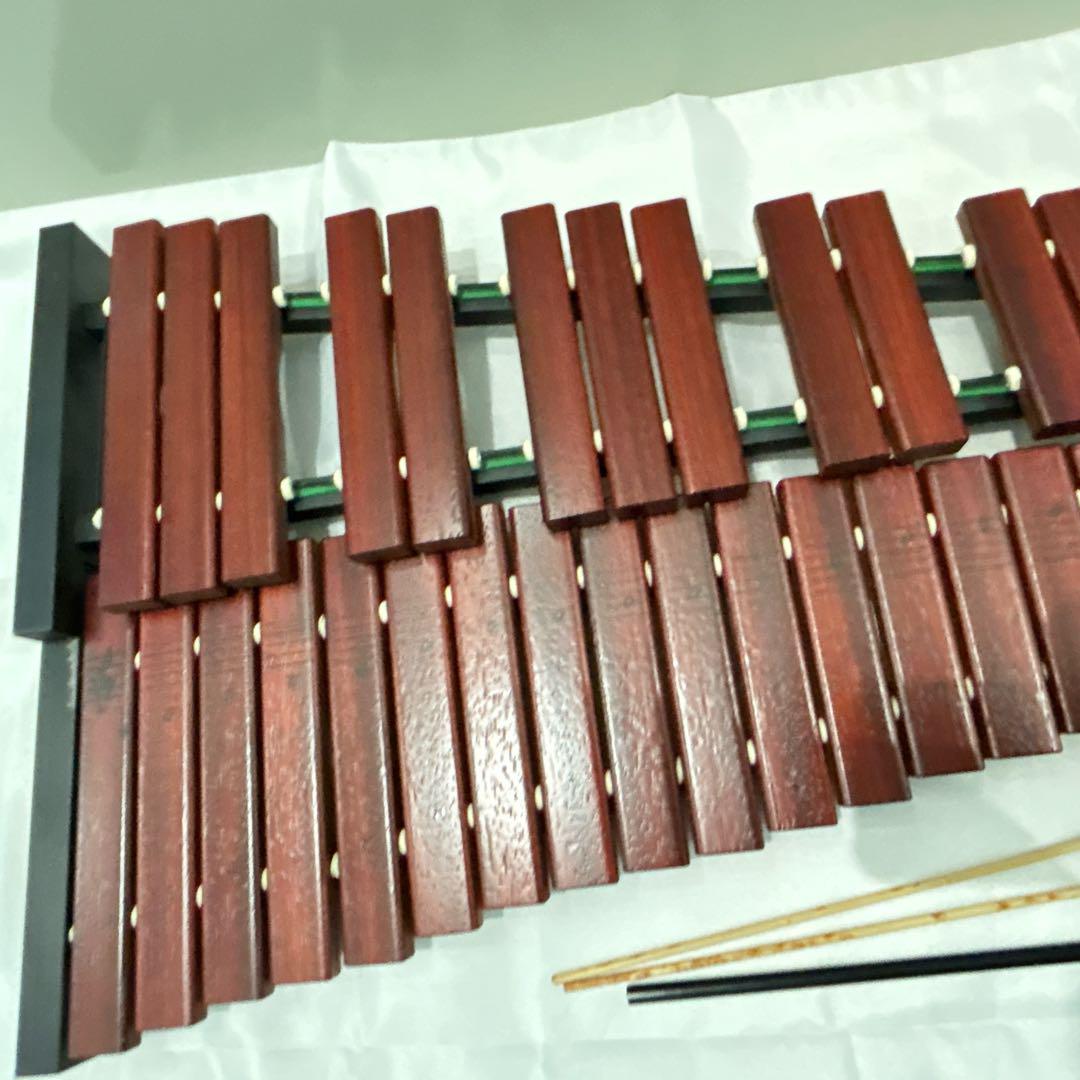 美品✨　YAMAHA ヤマハ　卓上木琴　TX-6 32音　マレット付き　送料込み