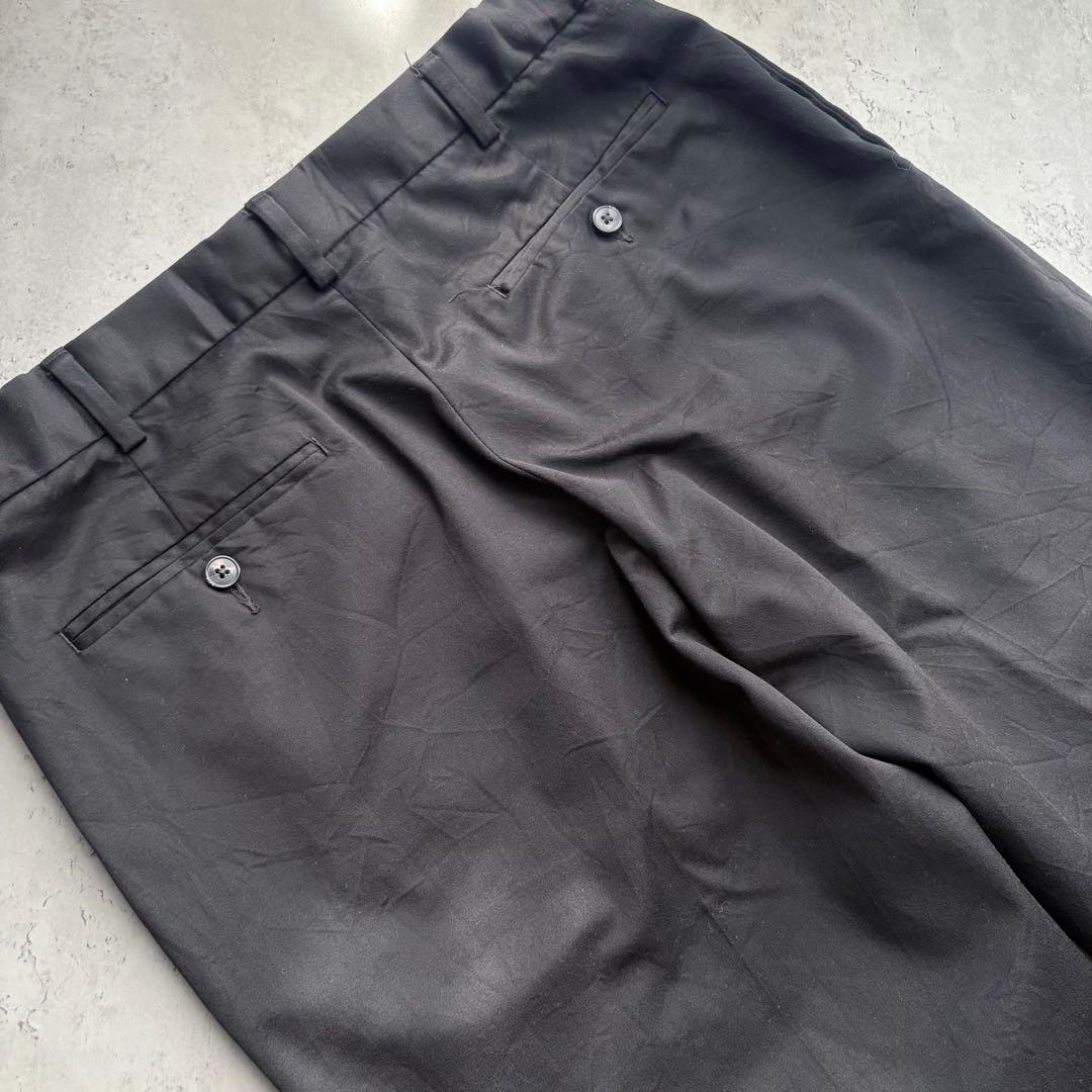 【PERRY ELLIS】PORTFOLIO ノータックトラウザー 黒 【PERRY ELLIS】PORTFOLIO ノータックトラウザー 黒