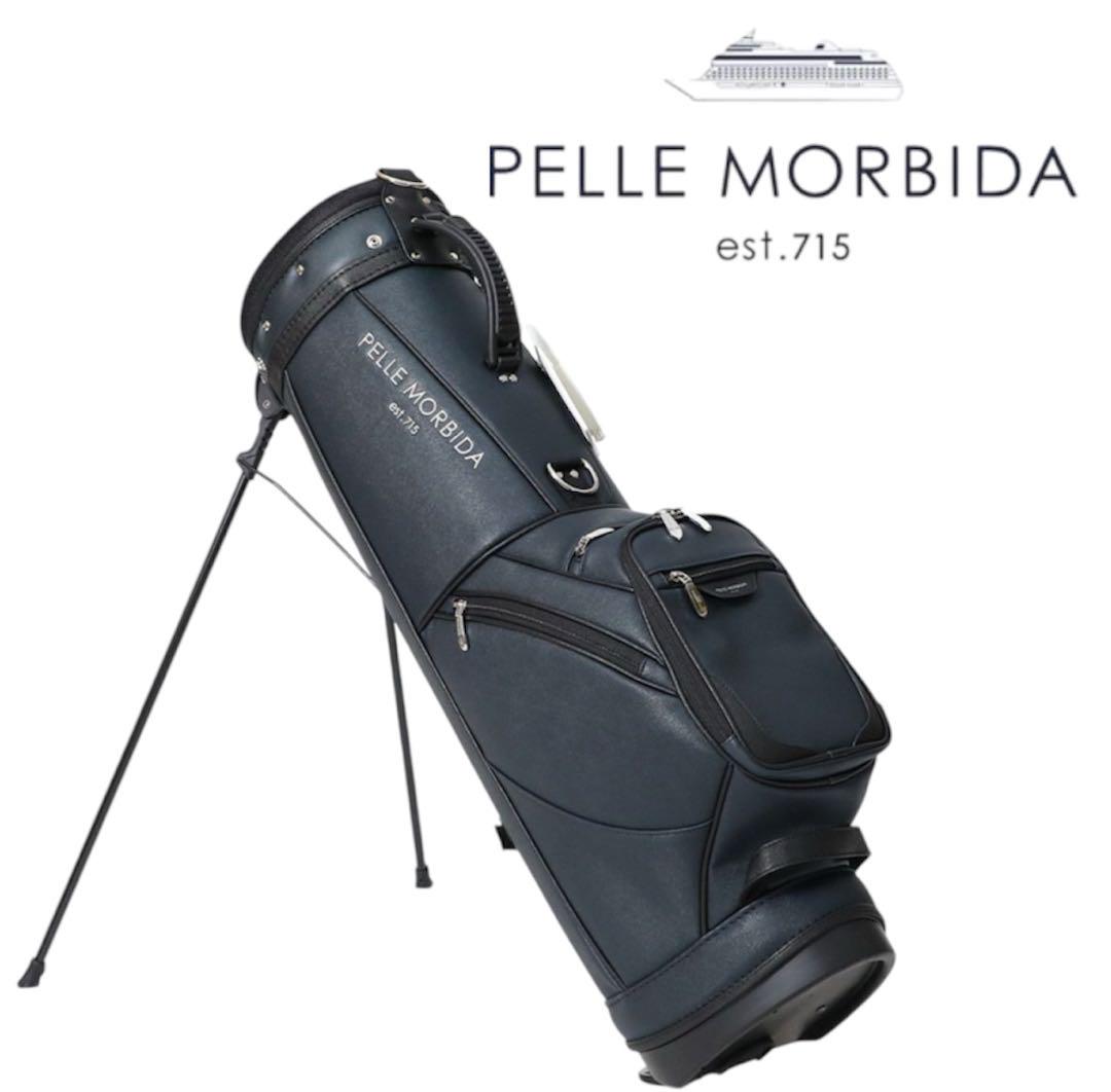 【新品】PELLE MORBIDA ペッレモルビダ キャディバッグ ネイビー 40,000円