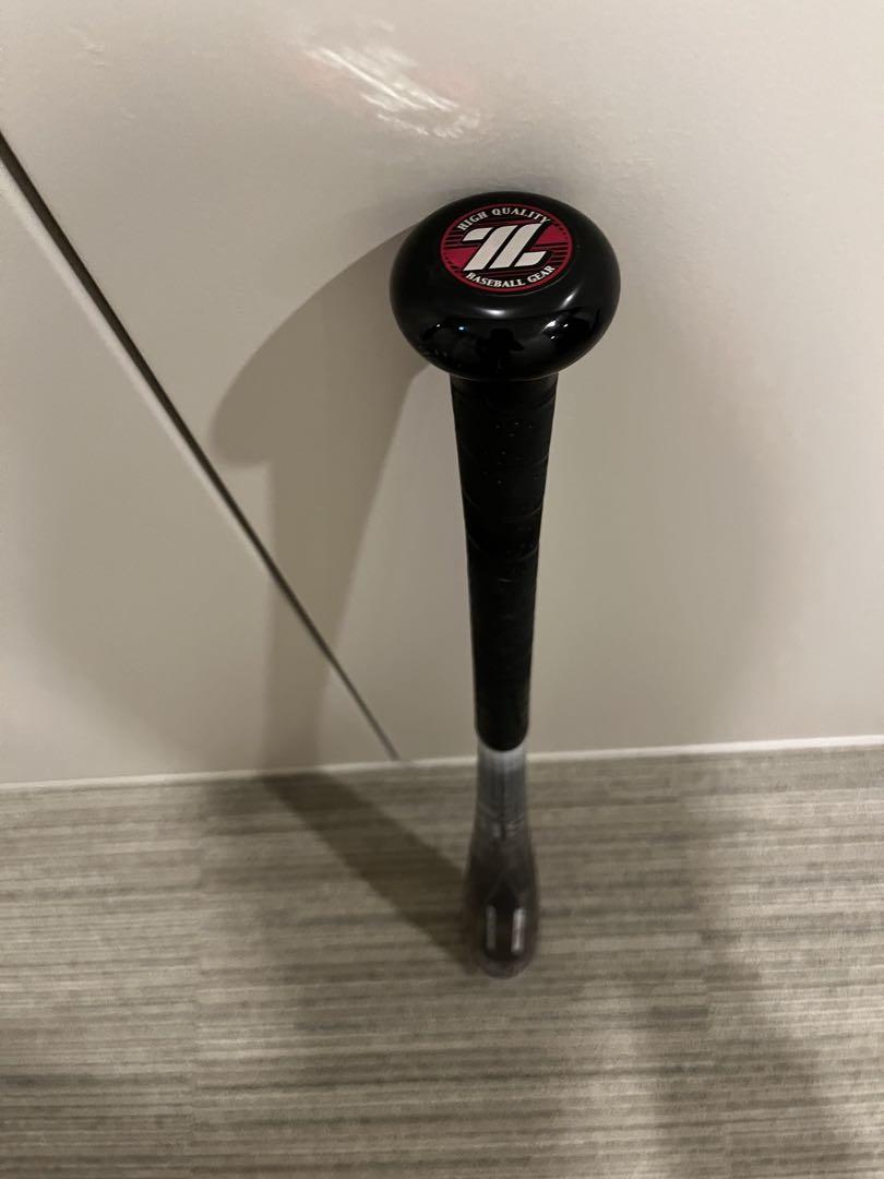 【美品・84cm】ZETT、一般軟式用カーボンバット、ブラックキャノンNT