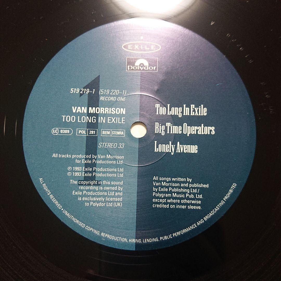 Van Morrison – Too Long In Exile – 2 x Vinyl (Red Labels, LP