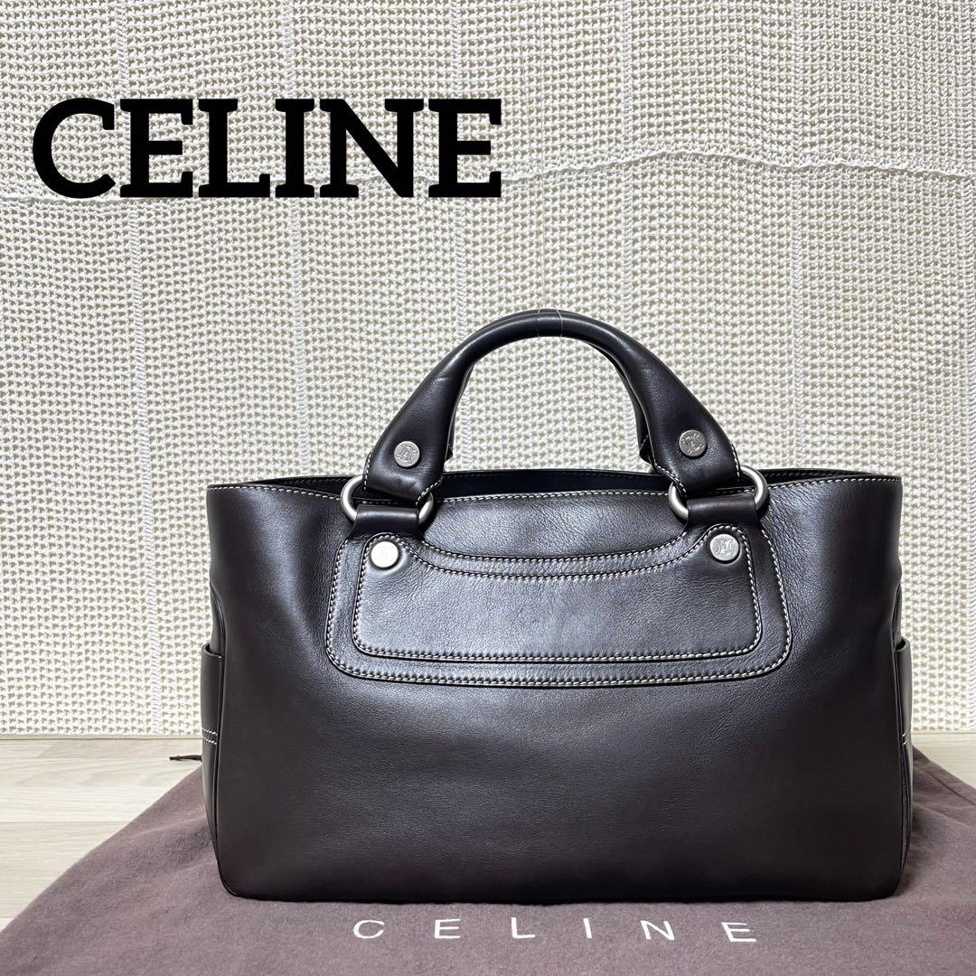 ☆美品☆ CELINE セリーヌ ブギーバッグ ハンドバッグ レザー製