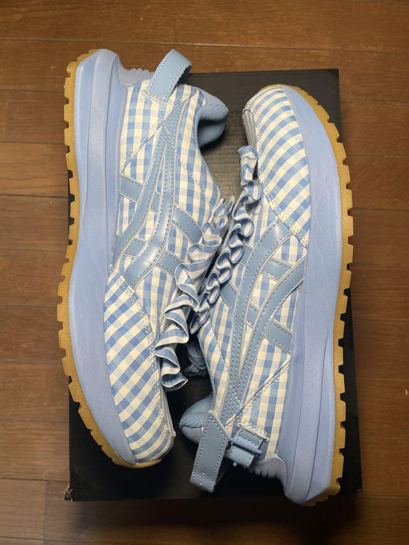 安心鑑定付き　shushutong × asics チェックスニーカー　245