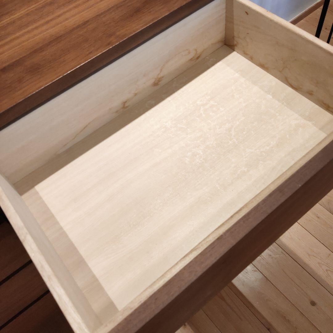 美品・廃盤希少無印 チェスト4段・幅120cm