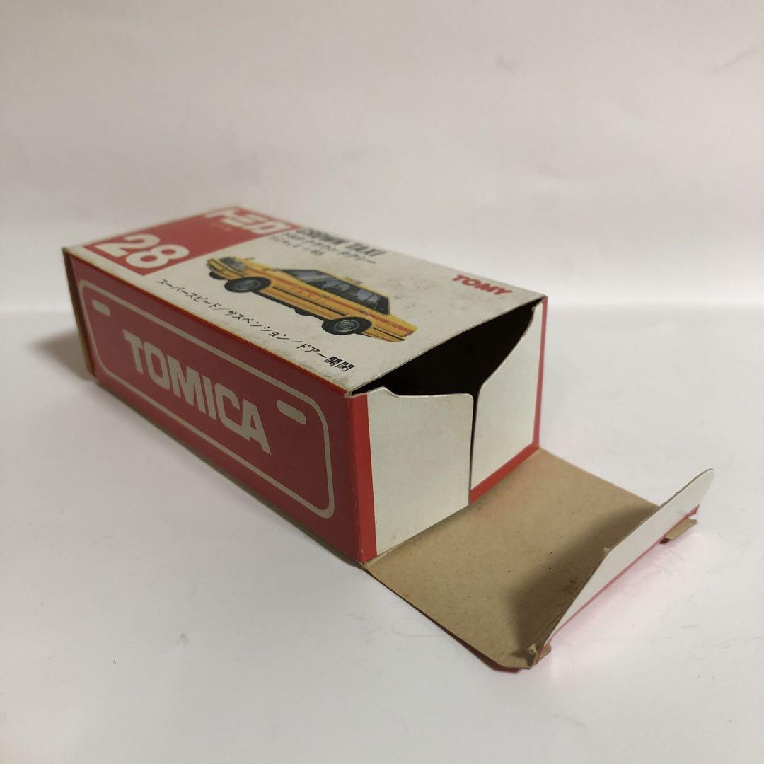 トミカ 赤箱 トヨタ クラウンタクシー 日本製