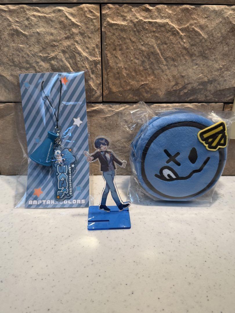 AMPTAKxCOLORS ポーチ メガホン アクスタ セット ちぐさくん