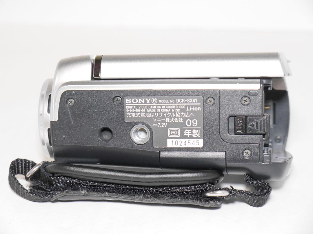 SONY ハンディカムDCR-SX41 シルバー