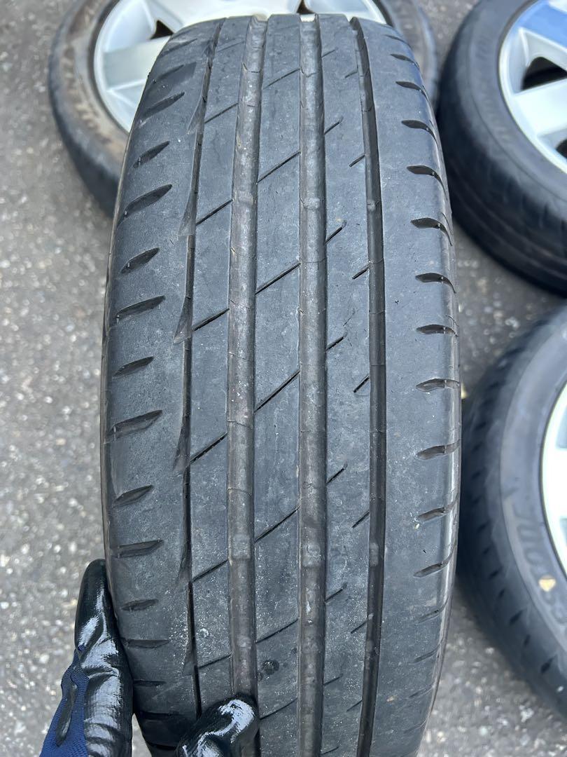 165/55R15 夏タイヤ　ダイハツ純製　ホイール4本セット