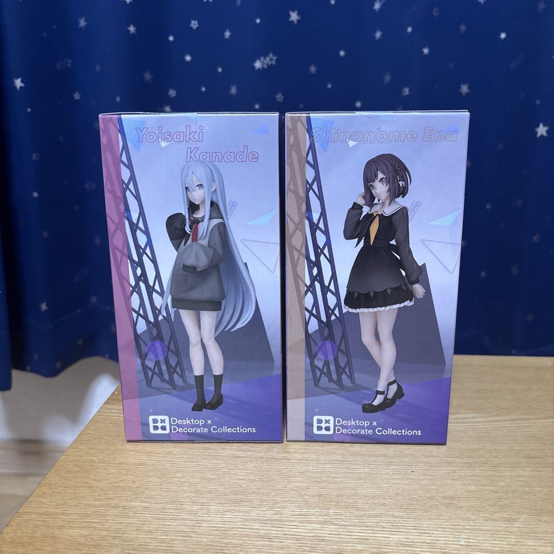 プロセカ Desktop×Decorate 宵崎奏 東雲絵名 フィギュア 6個 プロセカ Desktop×Decorate 宵崎奏 東雲絵名 フィギュア - メルカリ