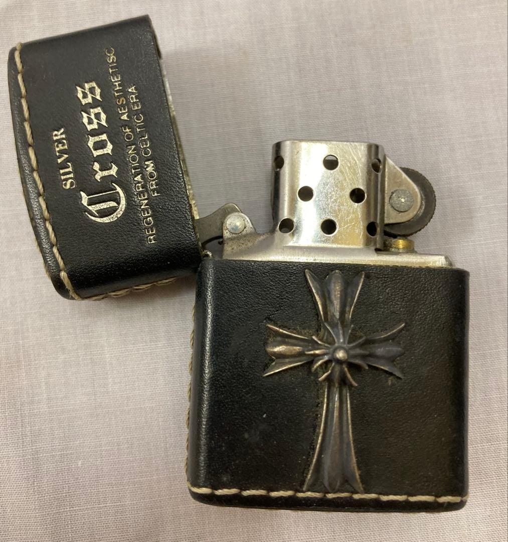 ZIPPO Silver Cross レザージッポ クロス 十字架 ZIPPO Silver Cross レザージッポ クロス 十字架