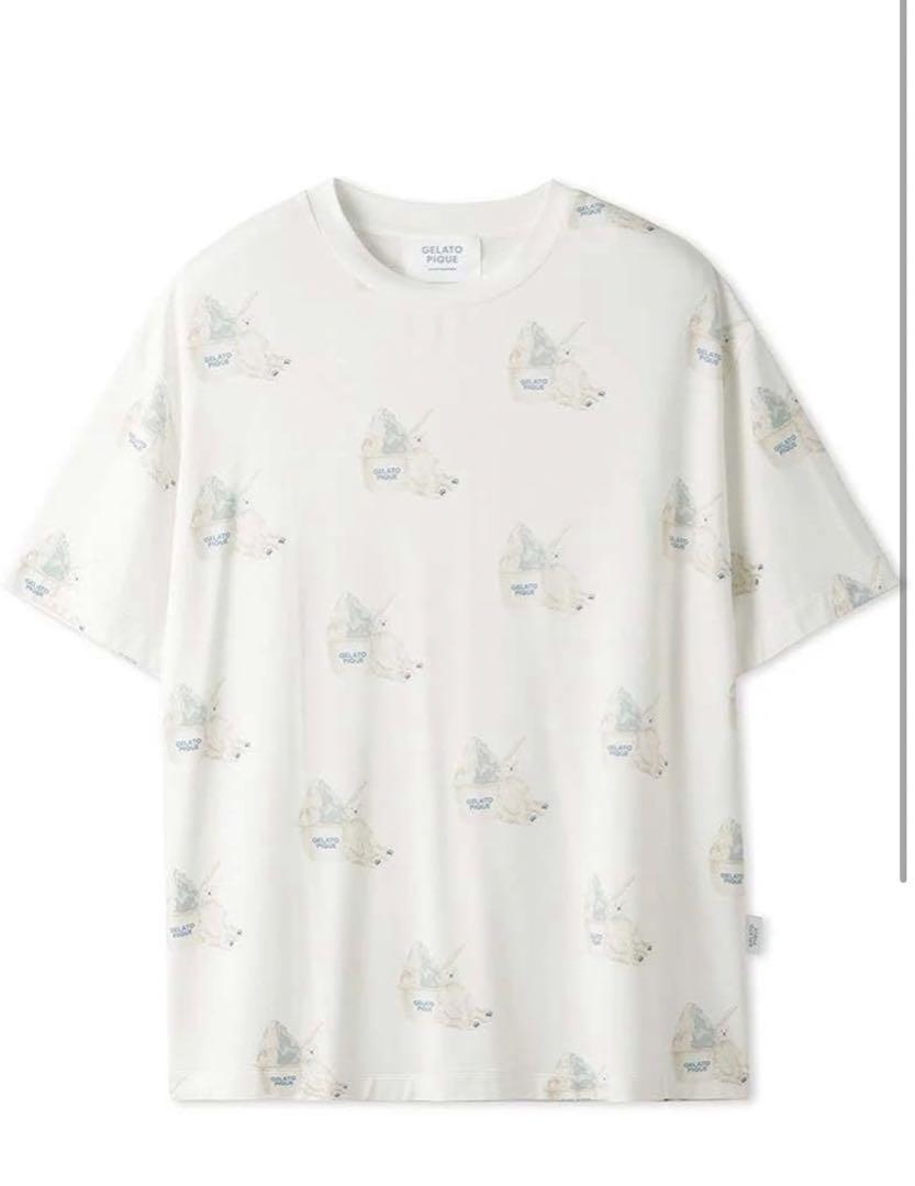 COOL しろくま柄Tシャツハーフパンツセット