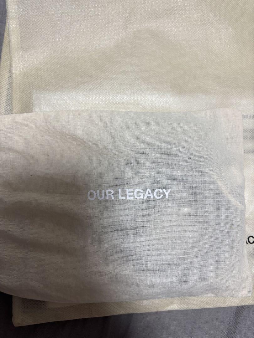 OUR LEGACY アワーレガシー 2cm ベルト 90cm レザー ブラック