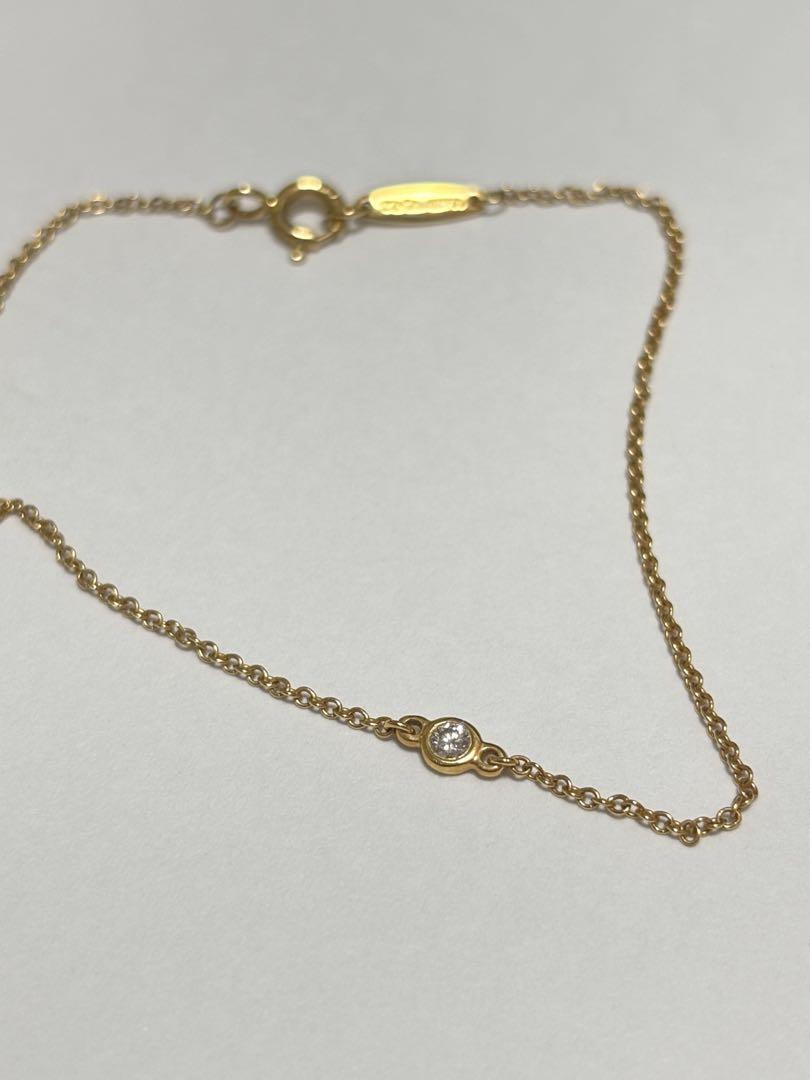 TIFFANY&Co. ティファニー K18YG バイザヤードブレスレット 箱付