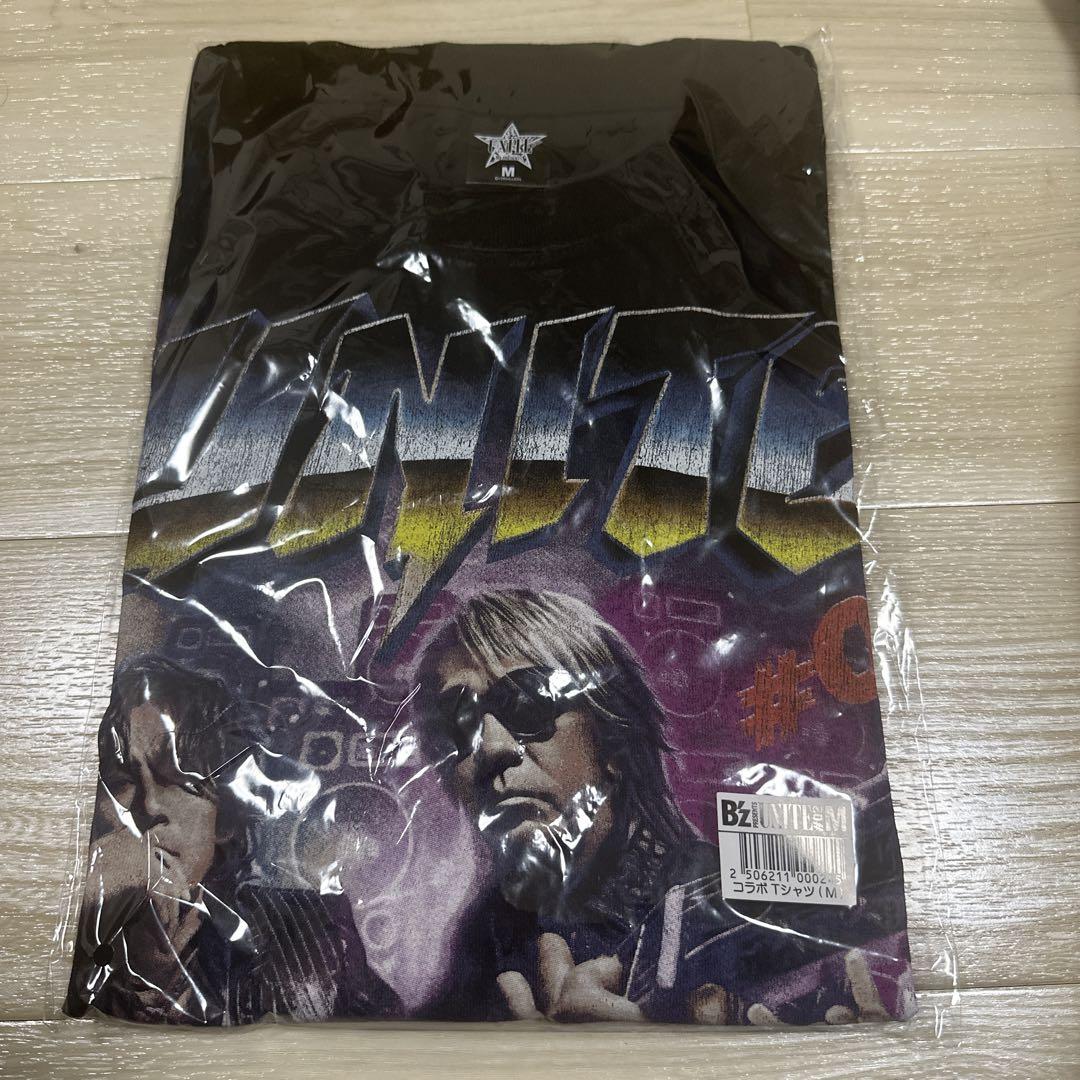 B'z UNITE #02 コラボTシャツ　Mサイズ B'z presents UNITE #02 コラボグッズ販売決定！ | MAN WITH A