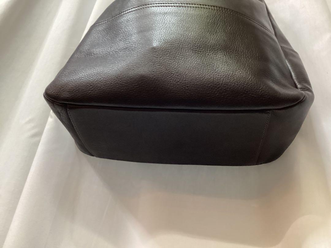 最終値下げ 美品 マーガレットハウエルアイデア レザーショルダーバッグ 画像6