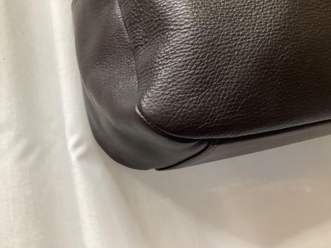 最終値下げ 美品 マーガレットハウエルアイデア レザーショルダーバッグ 画像8