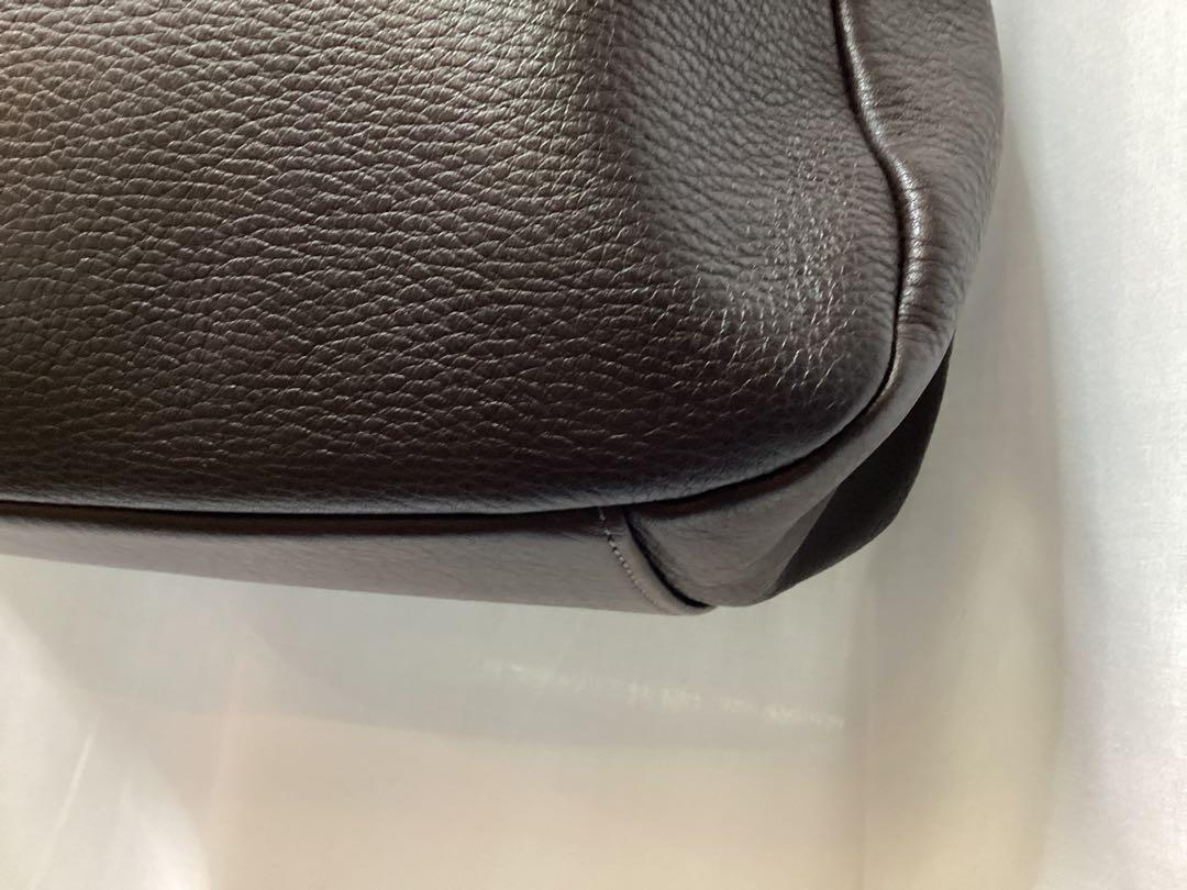 最終値下げ 美品 マーガレットハウエルアイデア レザーショルダーバッグ 画像9