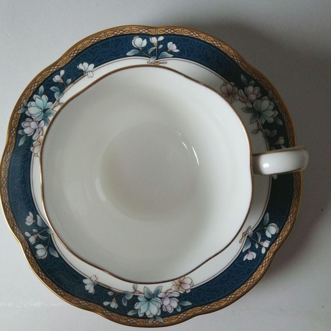 ノリタケサンドハーストカップ&ソーサーペア