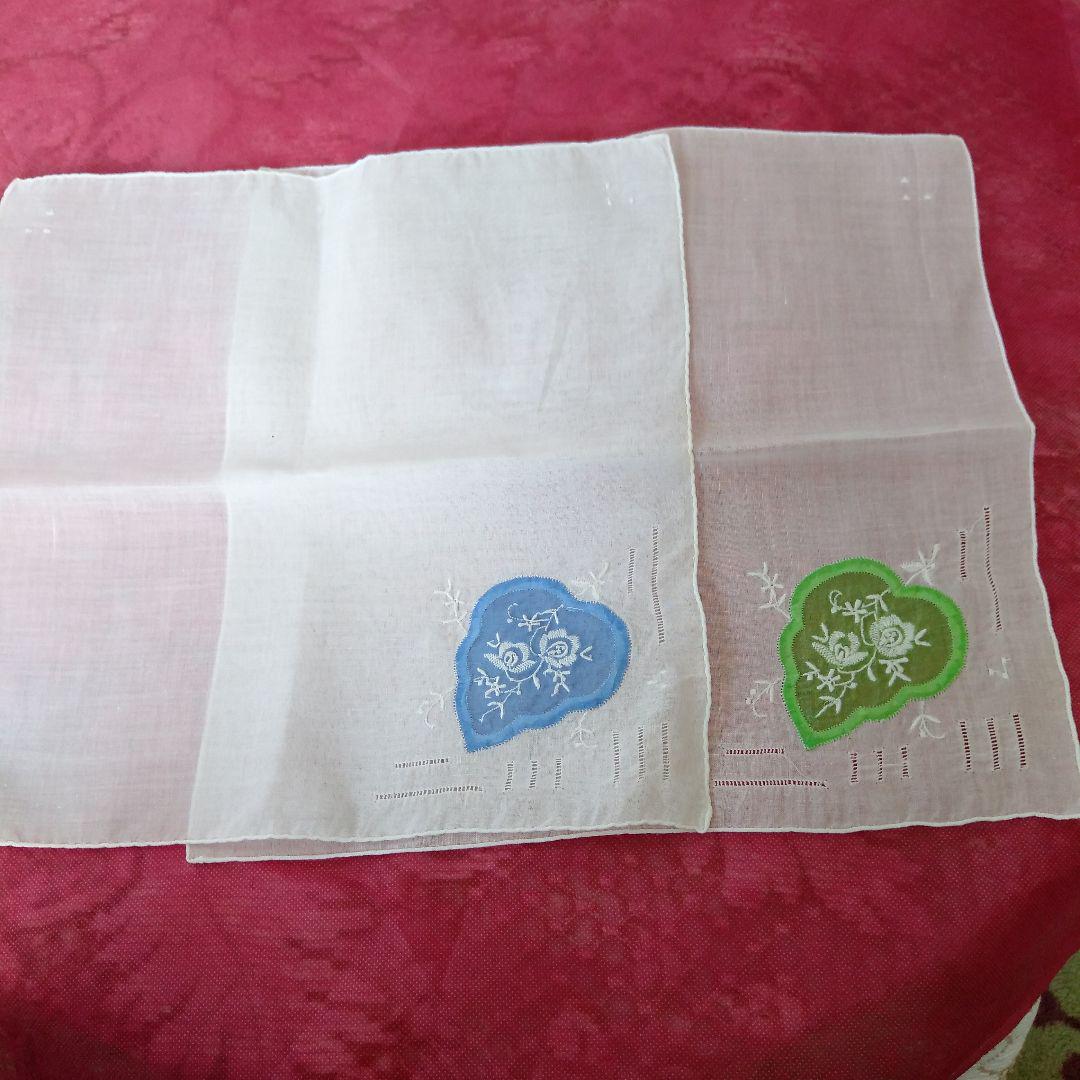 中国刺繍ハンカチ3種類 計7枚＋おまけ1枚 - メルカリ