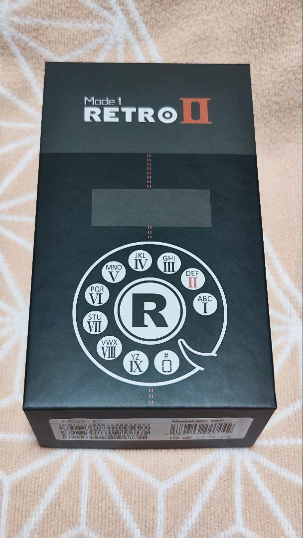 mode1 retro ii 新品未使用品　ブラック