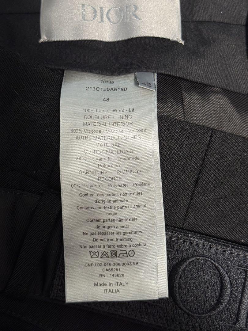 Sacai Dior サイドライン スラックス 48 Sacai Dior サイドライン スラックス 48 - メルカリ