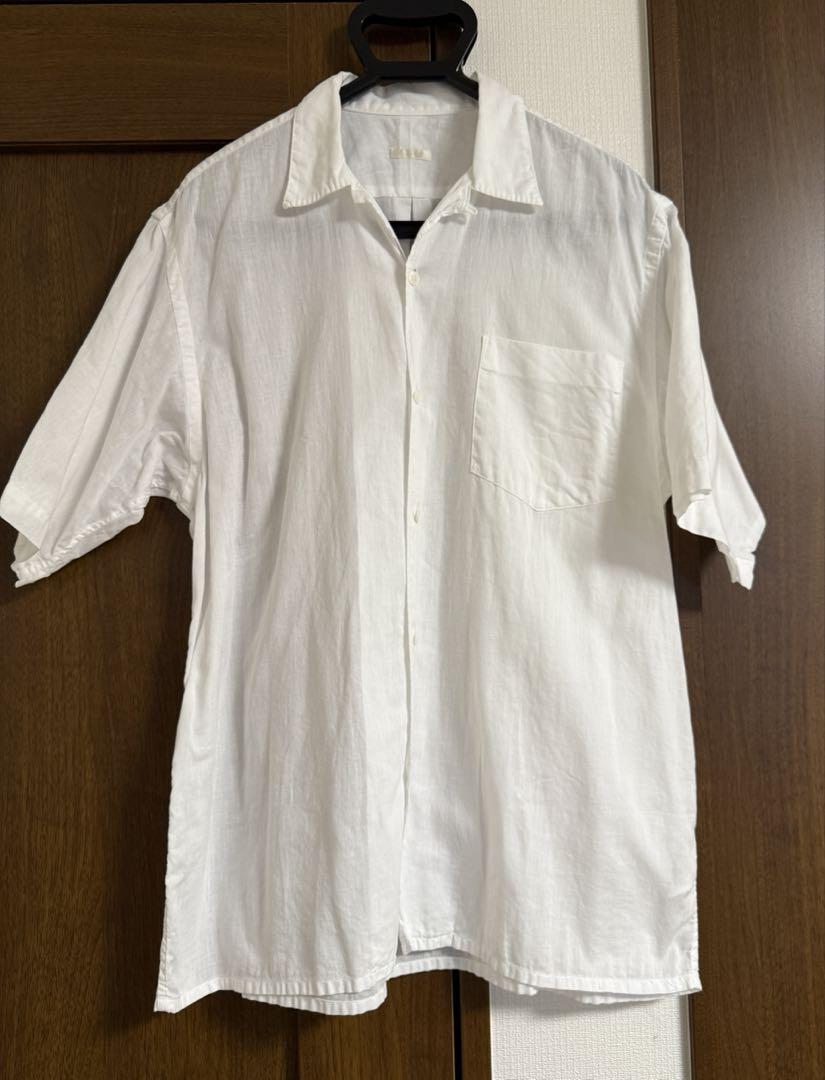 COMOLI コモリ ベタシャンオープンカラーシャツ21ss