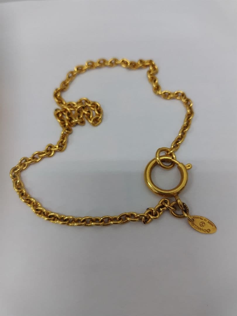 シャネル　CHANEL　チョーカー　ネックレス　コメマーク有　長さ約40cm