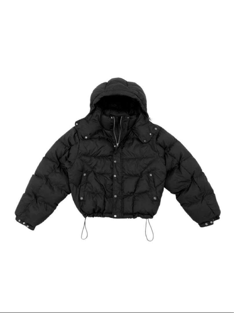 Rosen Kreuz】RK cropped hood padding