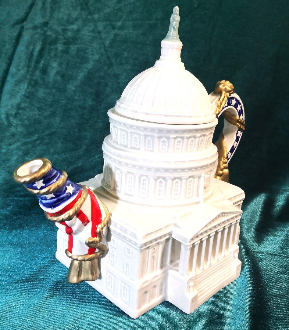 ❤️これは珍しい！！アメリカ合衆国議会議事堂 ティーポット