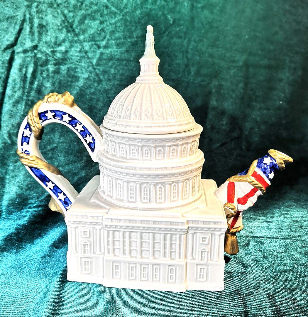 ❤️これは珍しい！！アメリカ合衆国議会議事堂 ティーポット