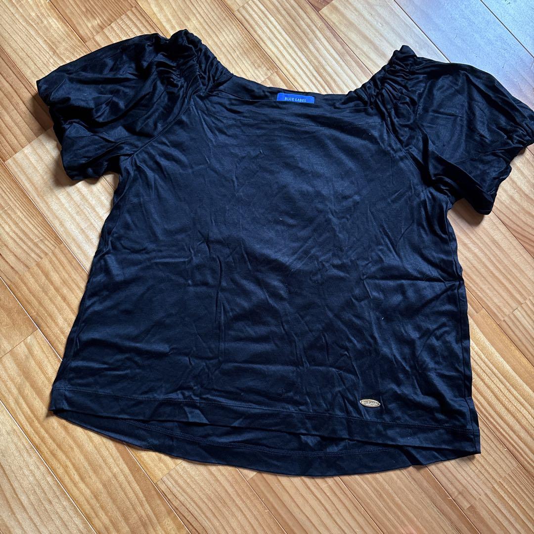 BLUE LABEL CRESTBRIDGE ブラックトップス 36 - メルカリ