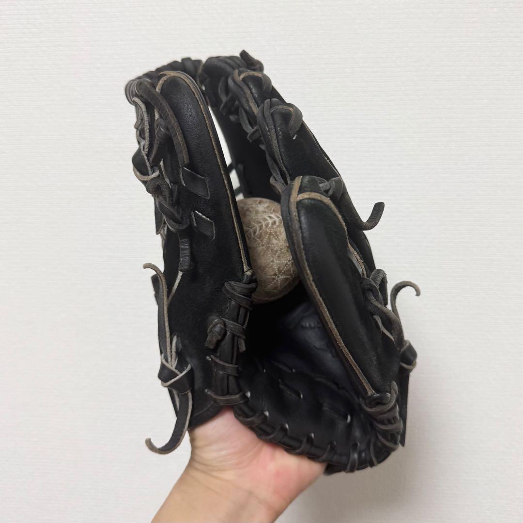 【ヌバックレザー】ミズノプロ　硬式内野手用グローブ　坂本モデル　軟式にも
