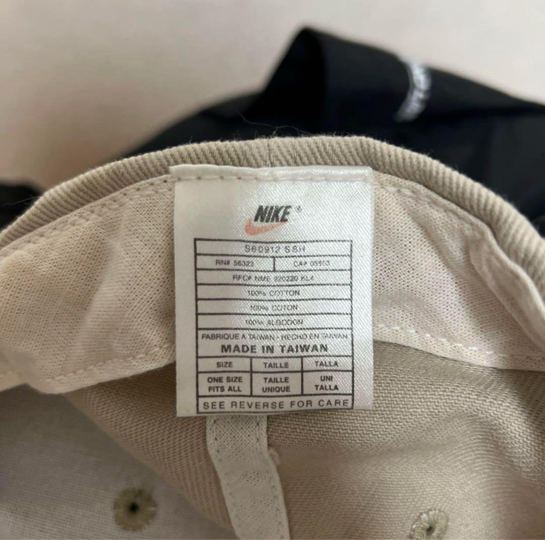 90s nike キャップ　00s 希少