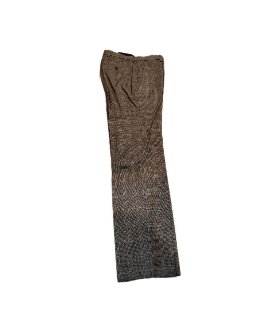 【新品14万2千円】通年 Hugo Boss スーツセットアップ 34R グレー