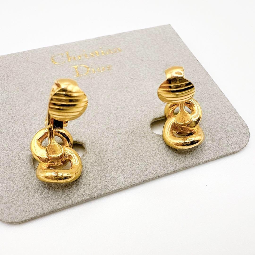2593-2 極美品✨Dior イヤリング CD ロゴ 希少 刻印 - メルカリ
