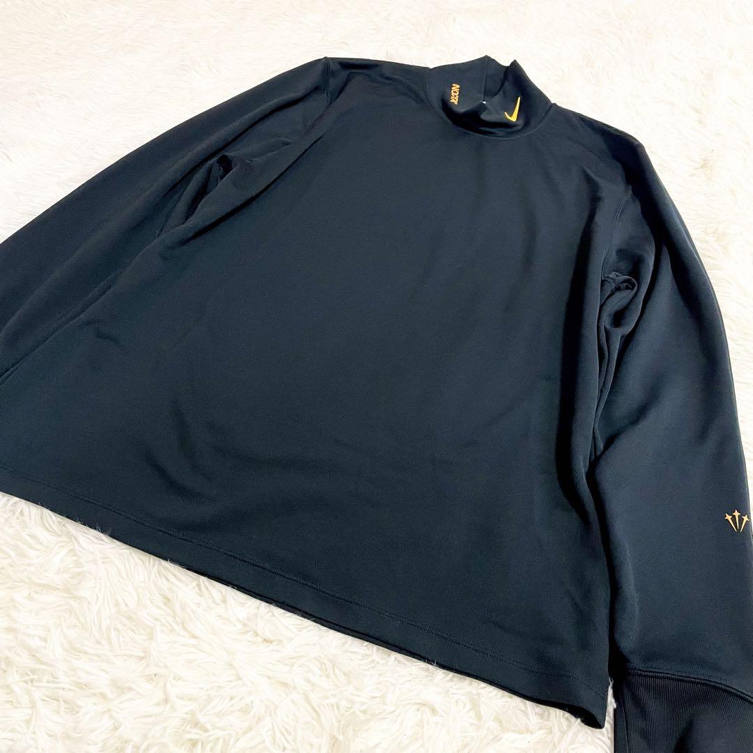 ドレイクノクタ ナイキ NRG AU MOCK NECK ESS 長袖カットソー
