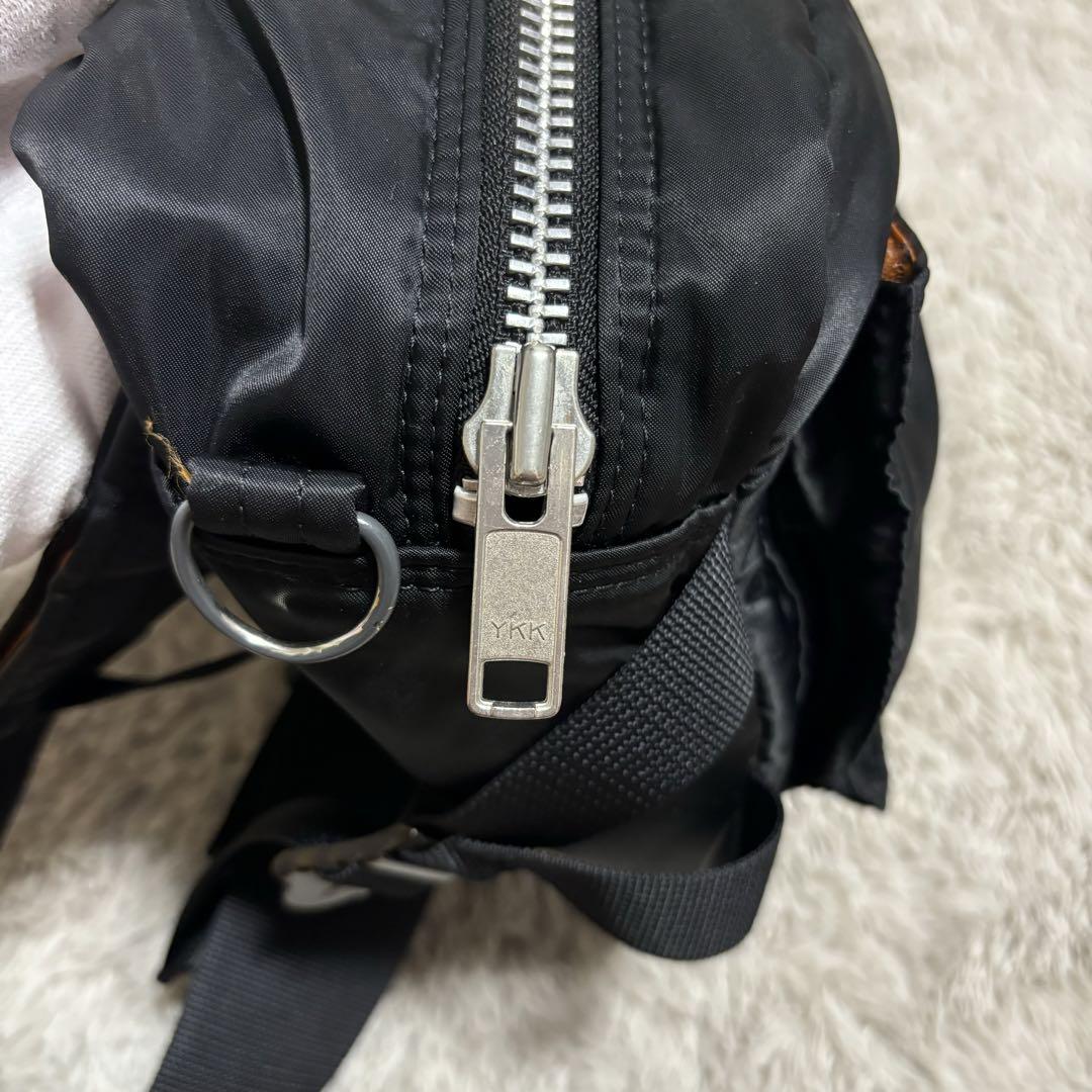 PORTER ポーター タンカー ボディバッグ ブラック 黒