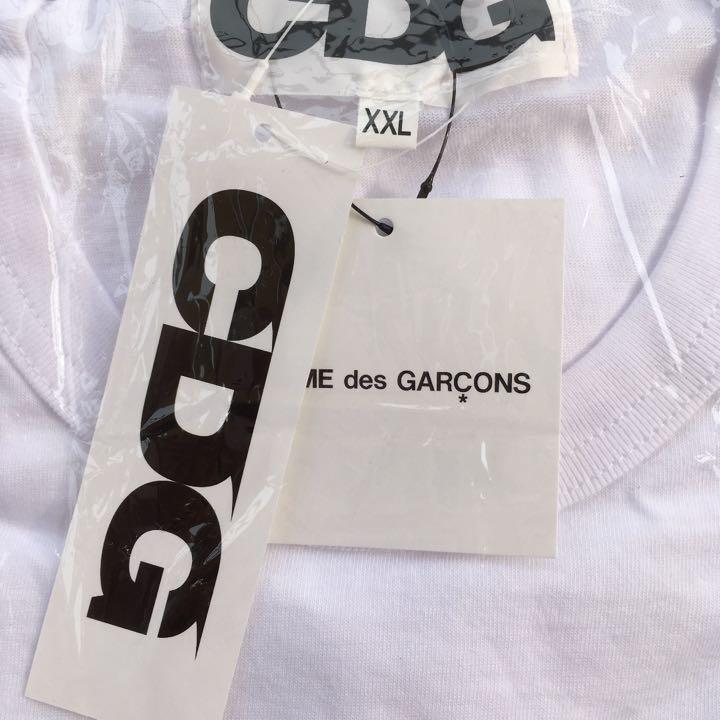 XXL新品未使用コムデギャルソンcdgロゴTシャツ限定ロゴ