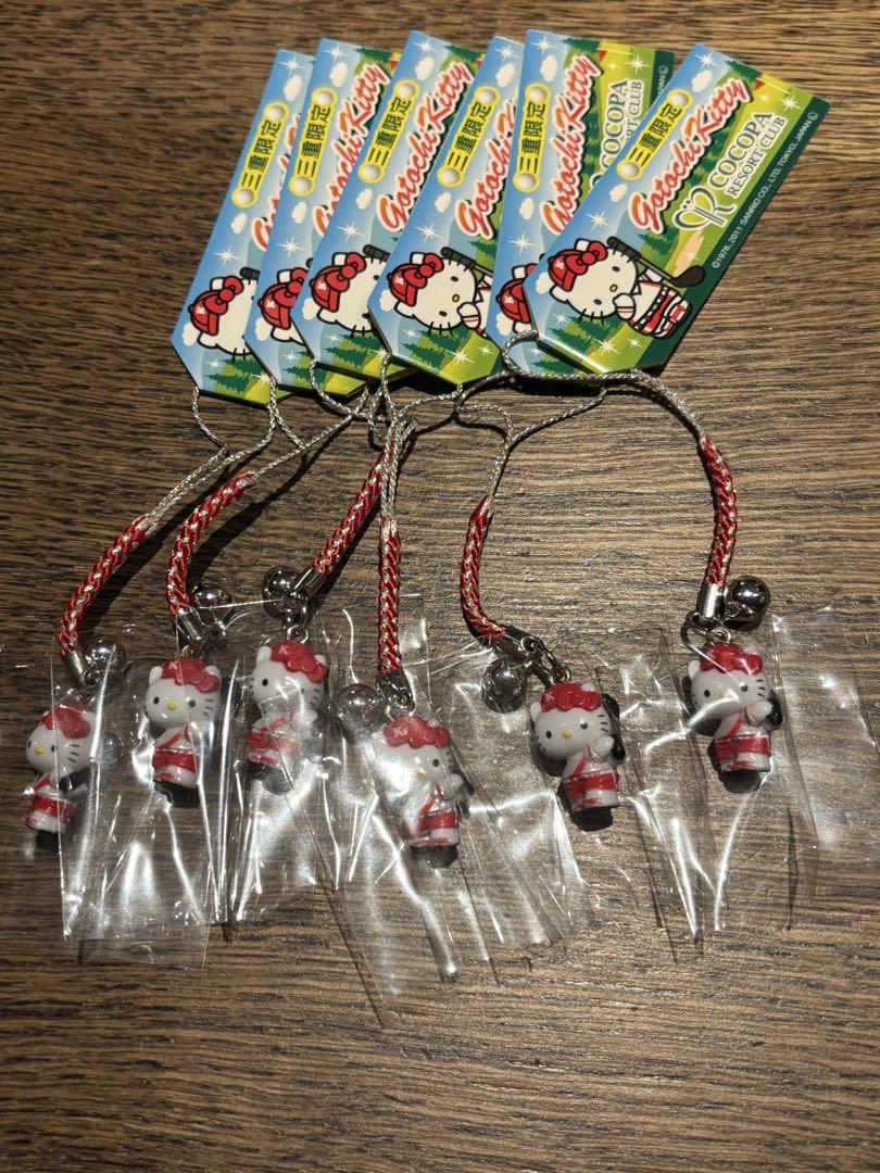 【激レア品】三重県限定！ハローキティ！ココパリゾート限定 ストラップまとめ売り