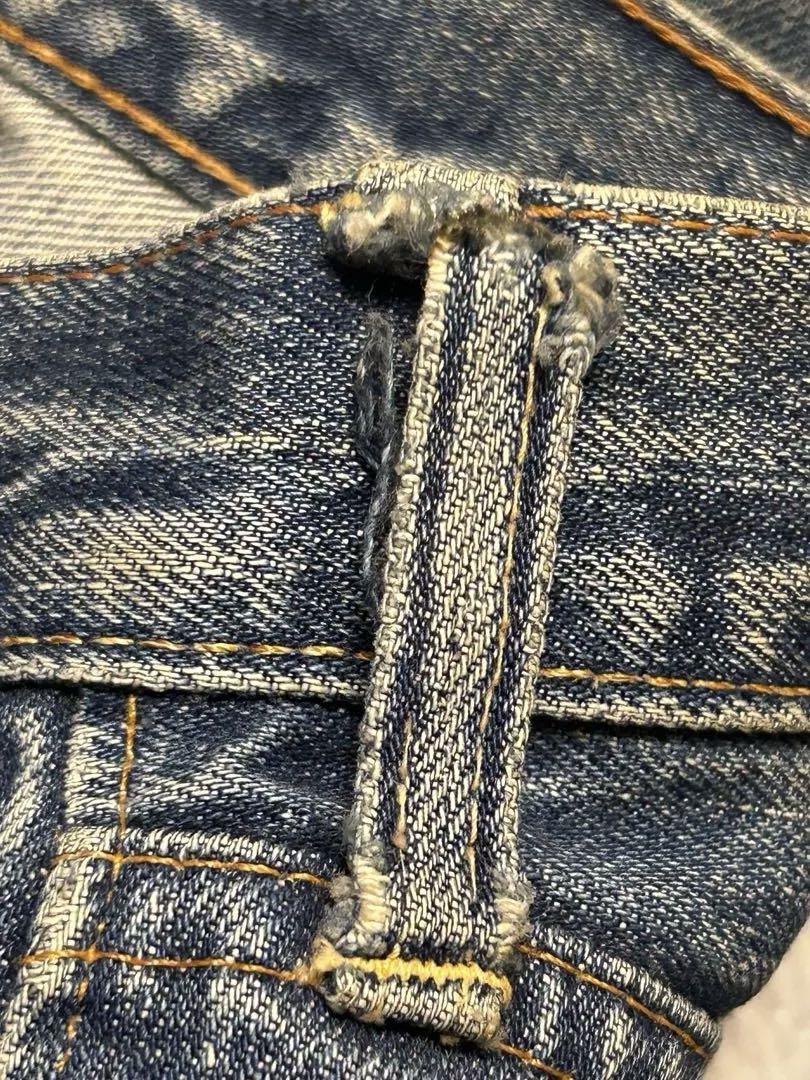 60s Levi's 501 BIGE 足長R 赤耳　リペア無し　ビッグE