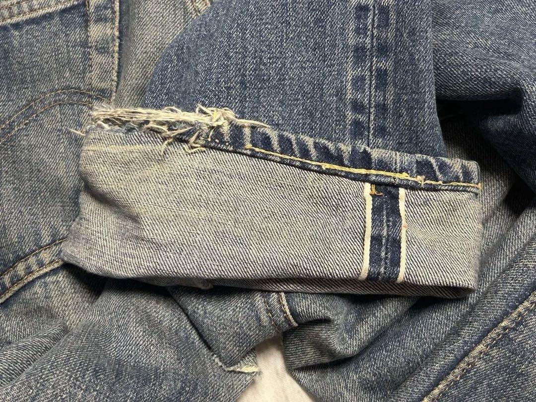 60s Levi's 501 BIGE 足長R 赤耳　リペア無し　ビッグE
