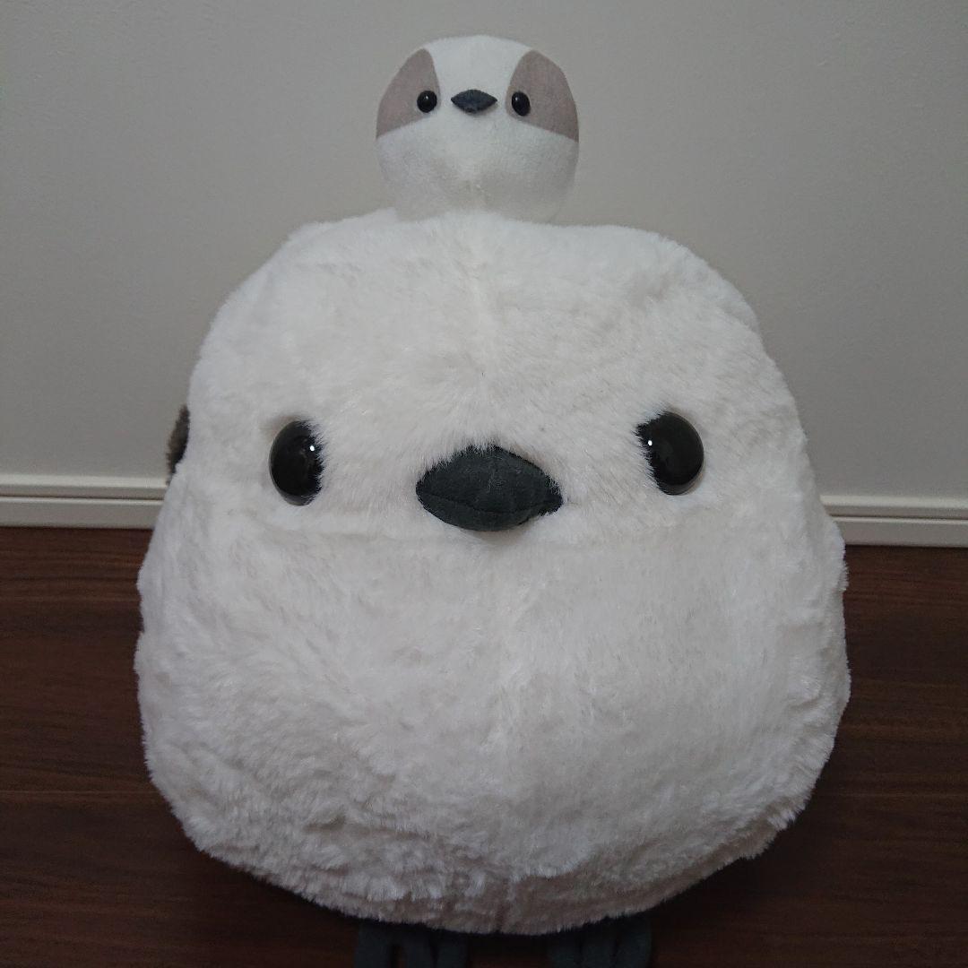 ふくふくシマエナガ なかよしおやこカラフル BIGぬいぐるみ 全3種セット