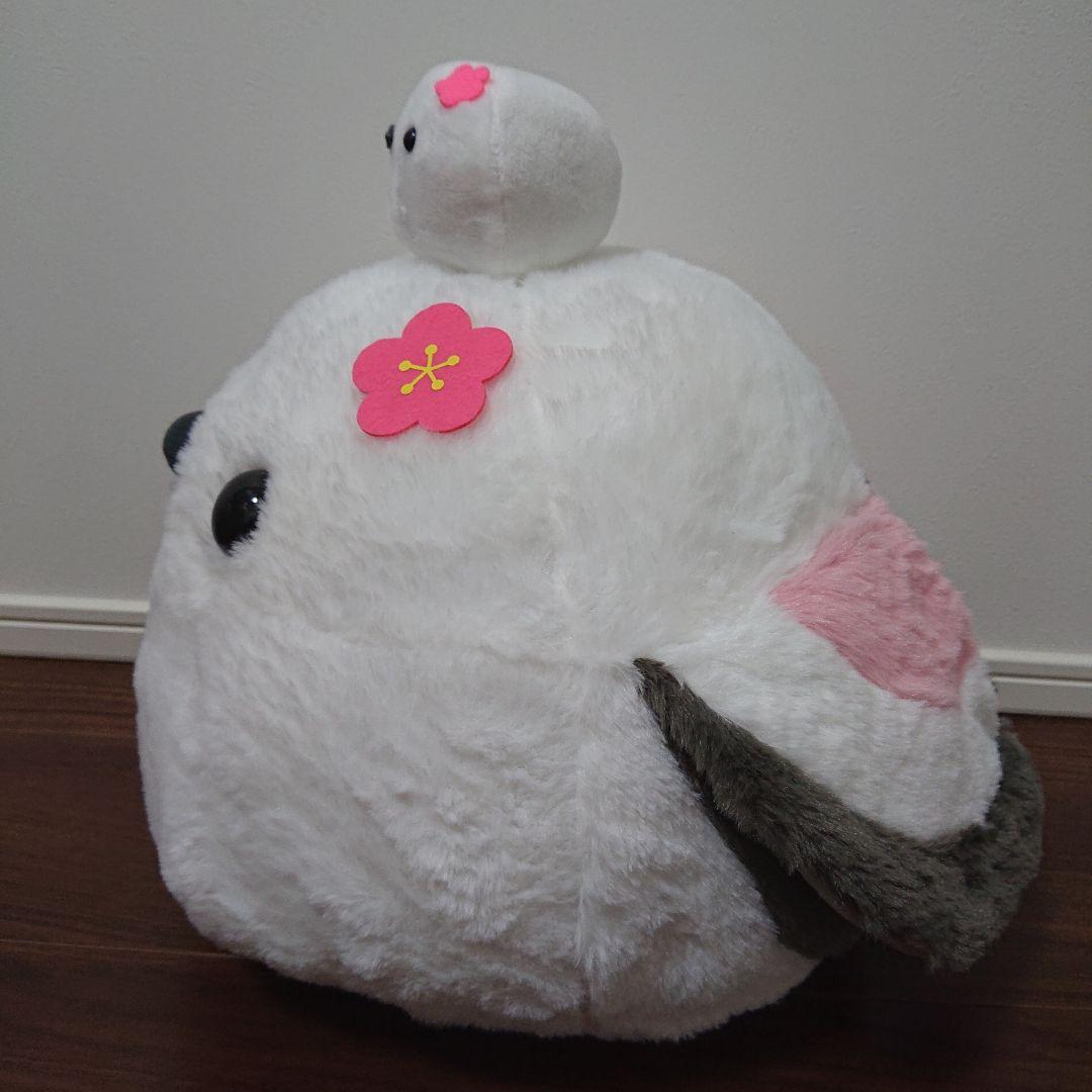 ふくふくシマエナガ なかよしおやこカラフル BIGぬいぐるみ 全3種セット